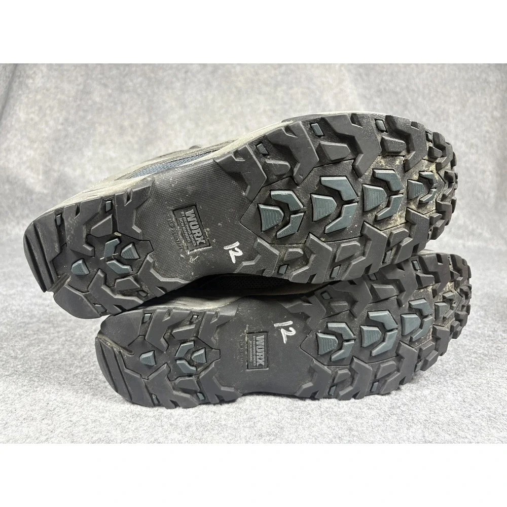 Worx STK#5007 Safety Toe Work Shoes‎ 13M Gray Steel Toe EH Rated
